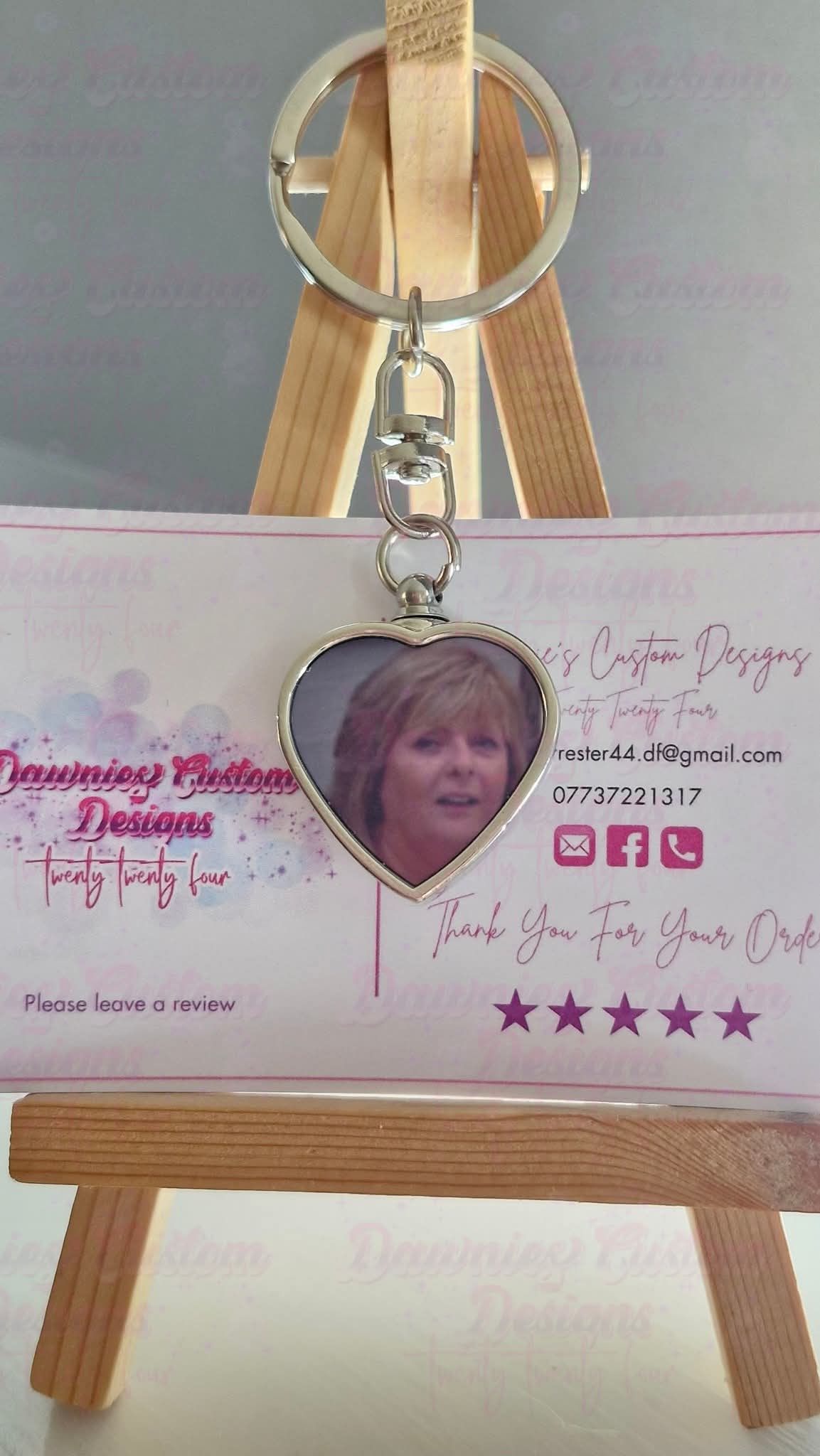 Memorial Ashes Keyrings