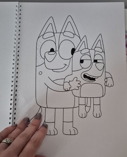 Bluey Colouring Book