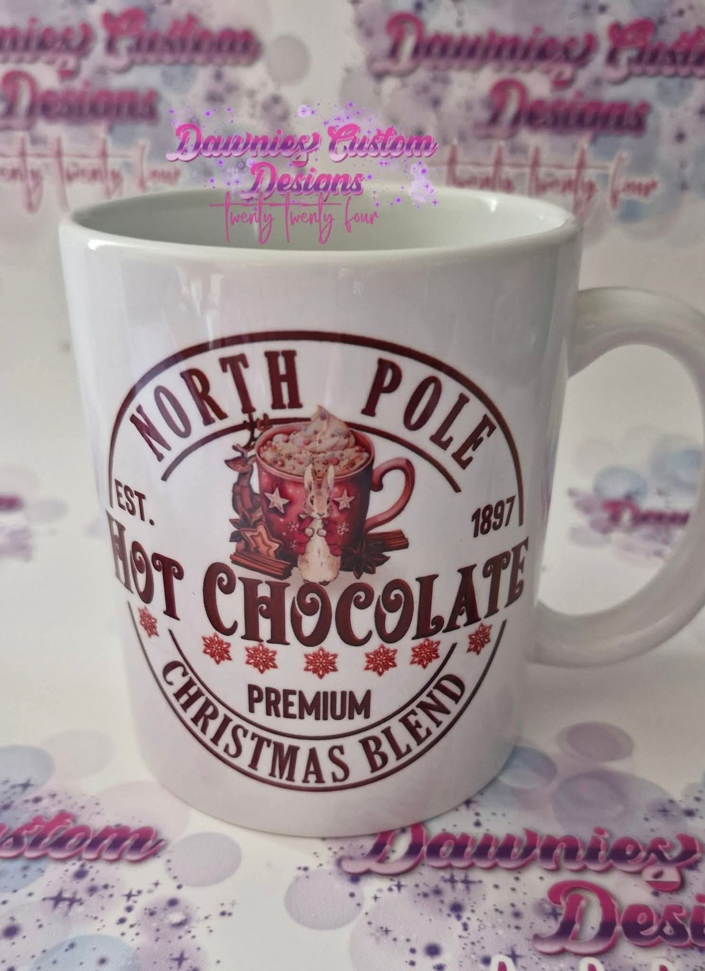 Rabbit Hot Chocolate  11oz Mug