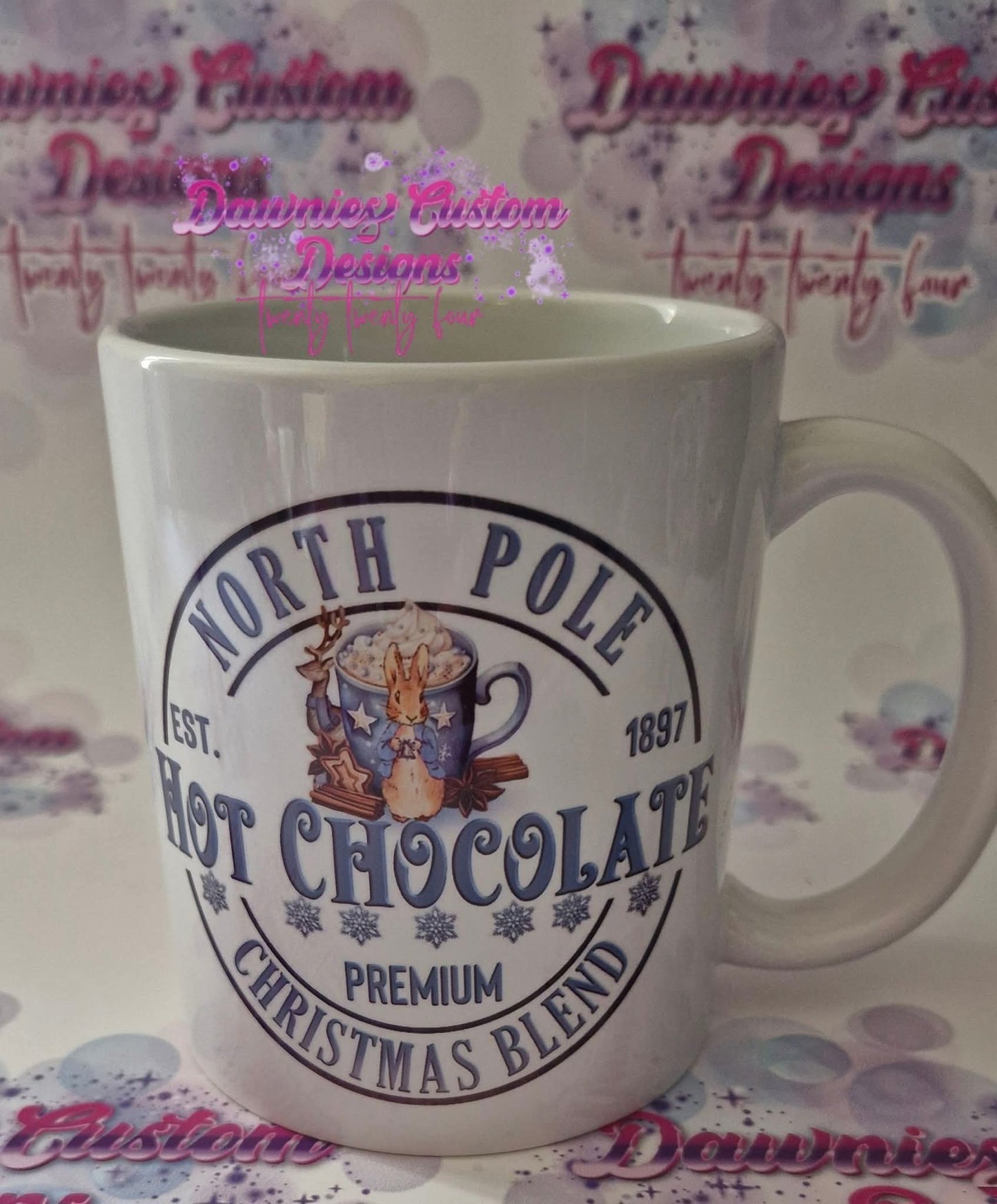 Rabbit Hot Chocolate  11oz Mug