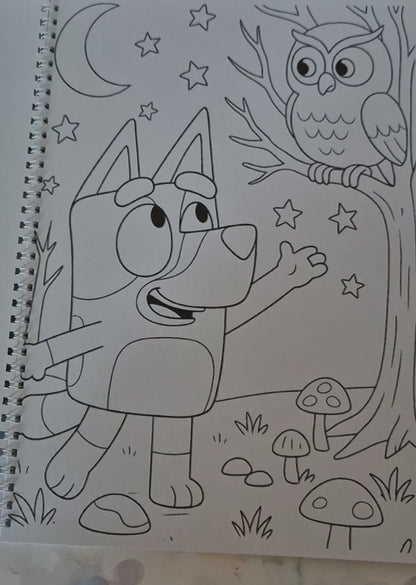 Bluey Colouring Book